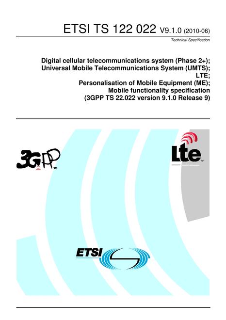 ETSI TS 122 022