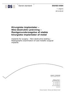DANSK DS/ISO 9584