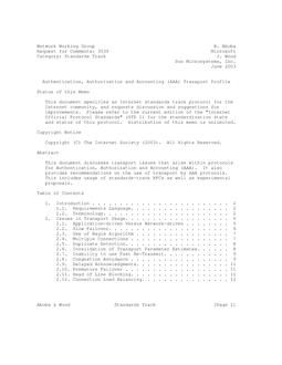 IETF RFC 3539