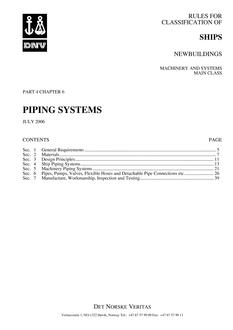 DNV DNV-RU-SHIPS PART 4 CHAPTER 6