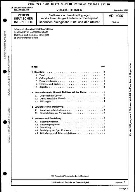 VDI VDI 4005 BLATT 4