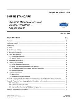 SMPTE ST 2094-10