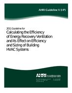 AHRI Guideline V (I-P) - 2011