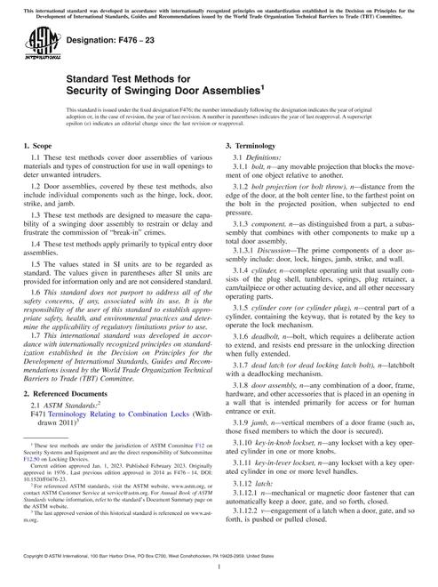 ASTM F476-23