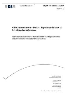 DANSK DS/EN IEC 61869-14