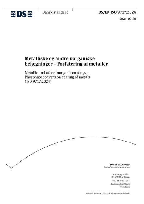 DANSK DS/EN ISO 9717