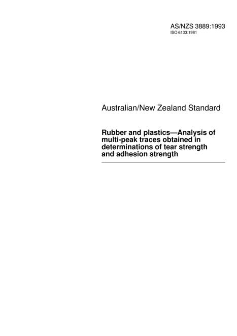 AS/NZS 3889:1993
