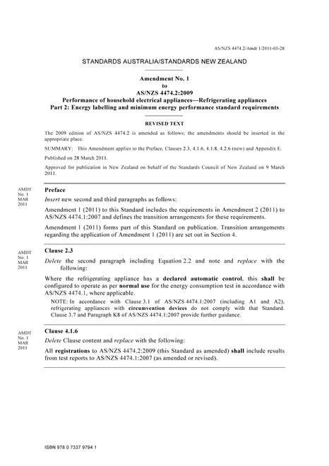 AS/NZS 4474.2:2009 AMDT 1