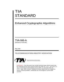 TIA TIA-946-A