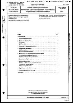 VDI VDI 2454 BLATT 1