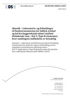DANSK DS/EN ISO 10848-3