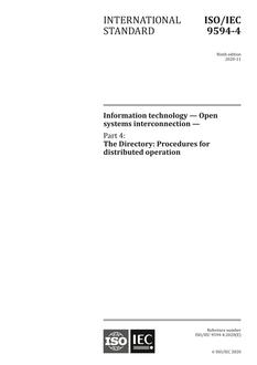 ISO/IEC 9594-4:2020
