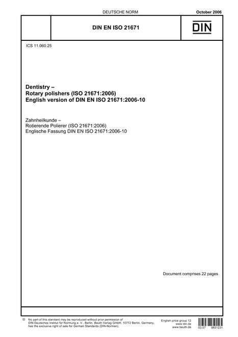 DIN EN ISO 21671
