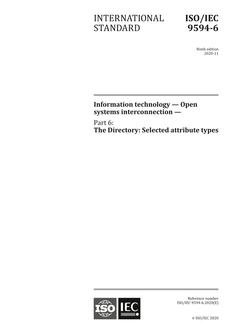 ISO/IEC 9594-6:2020