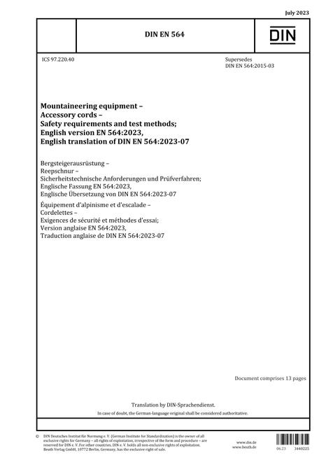 DIN EN 564