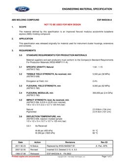 FORD ESF-M4D236-A