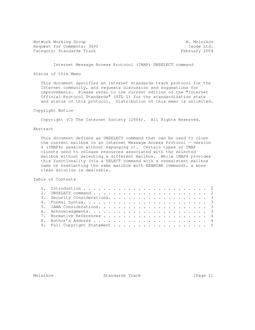 IETF RFC 3691
