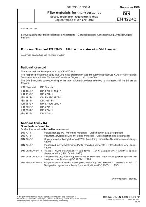 DIN EN 12943