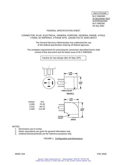 FED W-C-596/39D