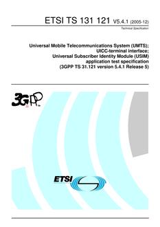 ETSI TS 131 121