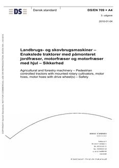 DANSK DS/EN 709 + A4