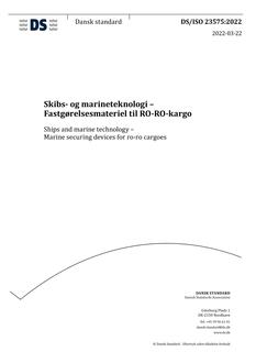 DANSK DS/ISO 23575