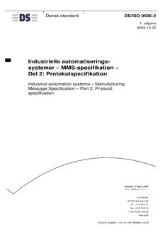 DANSK DS/ISO 9506-2