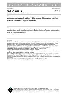 CEI EN 62087-2