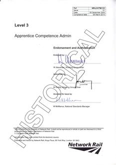 NR NR/L3/CTM/133 ISSUE 1