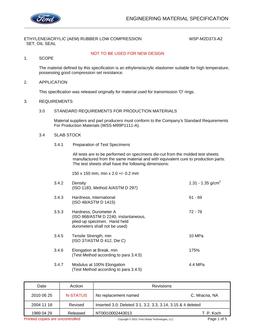 FORD WSP-M2D373-A2