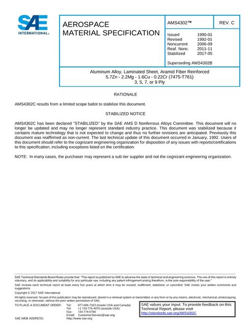 SAE AMS4302C
