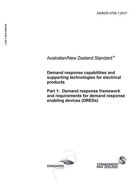 AS/NZS 4755.1:2017