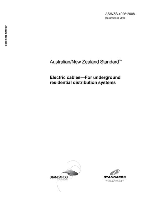 AS/NZS 4026:2008