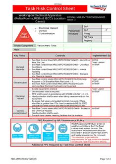 NR NR/L3/MTC/RCS0216/SIG05 ISSUE 3