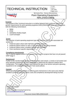 NR TI 143 ISSUE 1