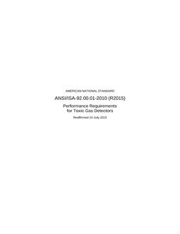 ISA 92.00.01