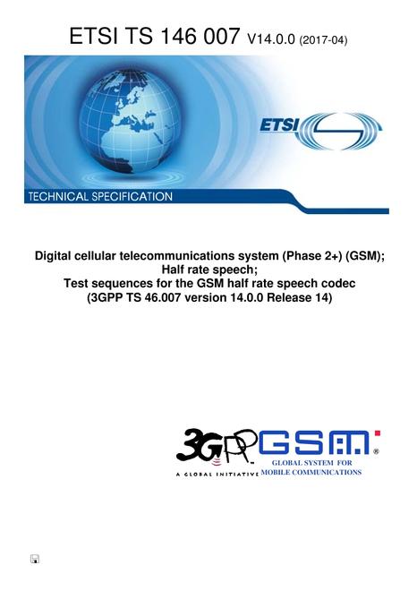 ETSI TS 146 007