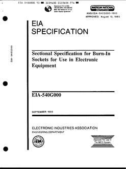 ECIA EIA-540G000