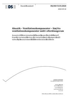 DANSK DS/ISO 5135