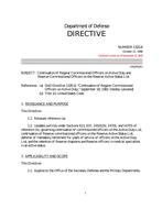 DOD DODD-1320.8