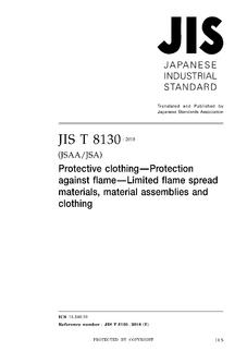 JIS T 8130:2018