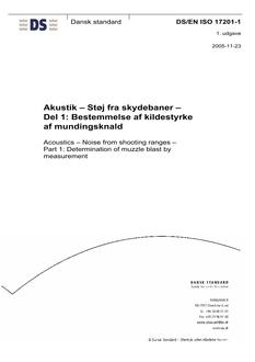 DANSK DS/EN ISO 17201-1