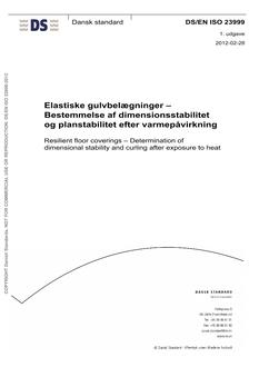 DANSK DS/EN ISO 23999