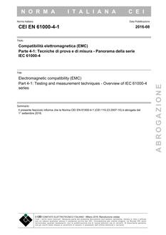 CEI EN 61000-4-1