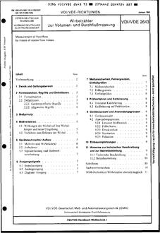 VDI VDI/VDE 2643