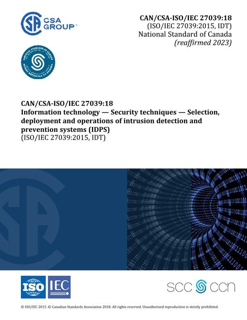 CAN/CSA-ISO/IEC 27039:18 (R2023)