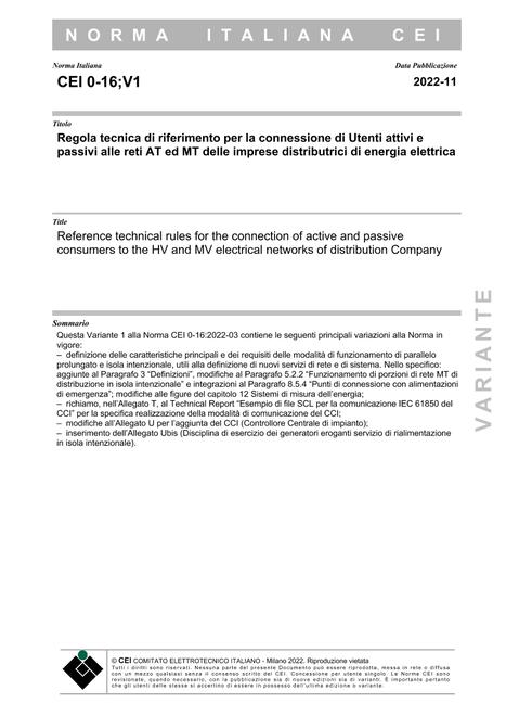 CEI 0-16