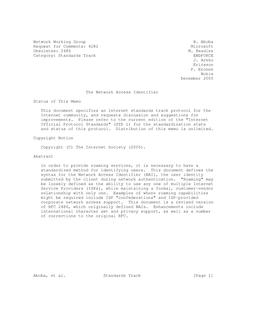 IETF RFC 4282