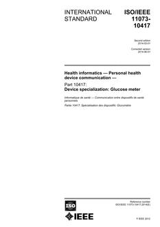 IEEE/ISO 11073-10417-2014