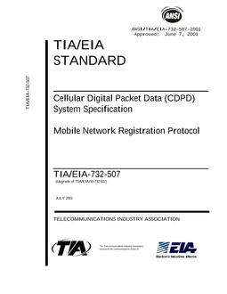 TIA ANSI/TIA/EIA-732-507
